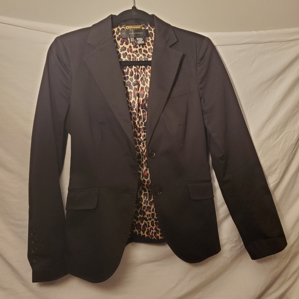Zara woman black blazer